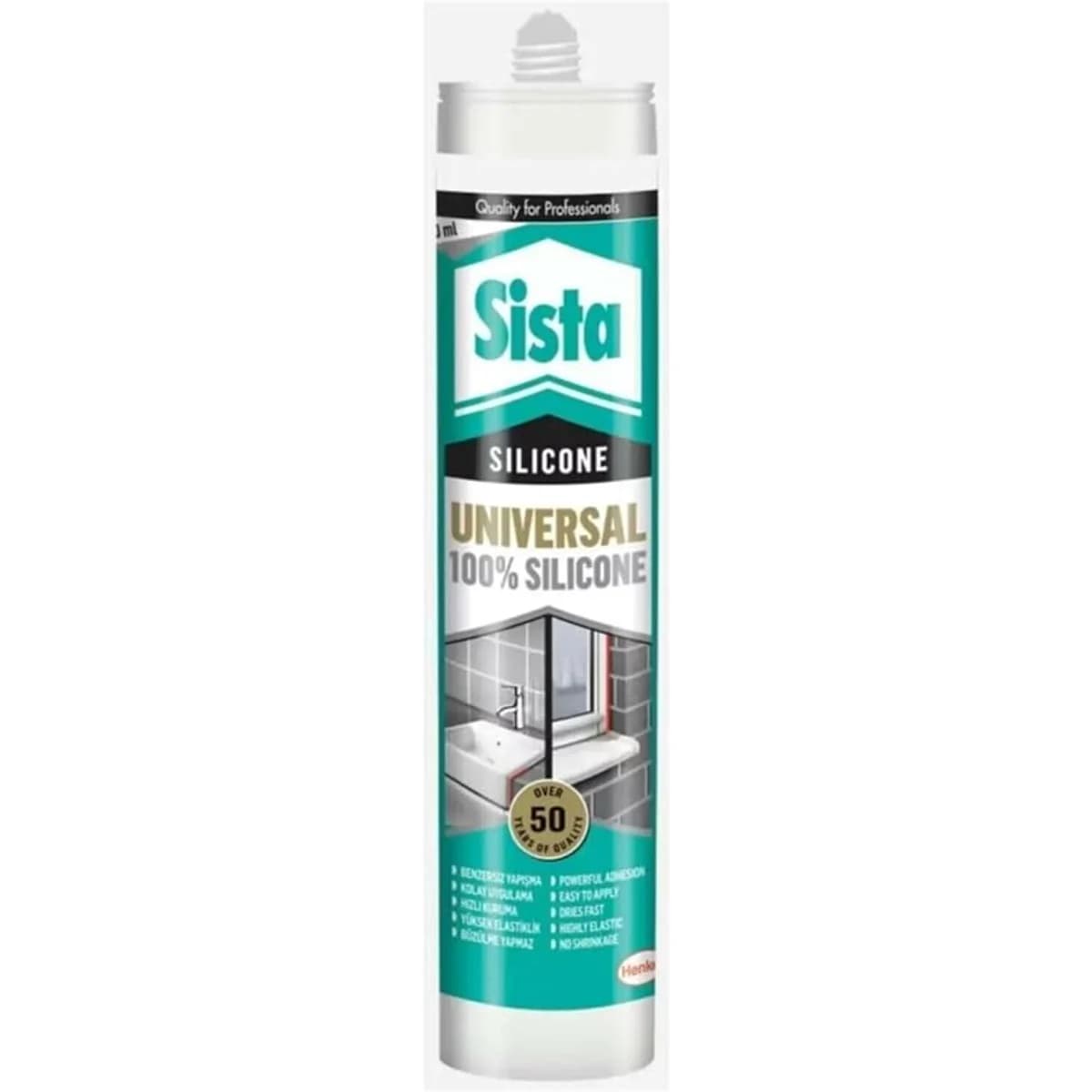 Sista Universal Şeffaf Silikon 280 Ml
