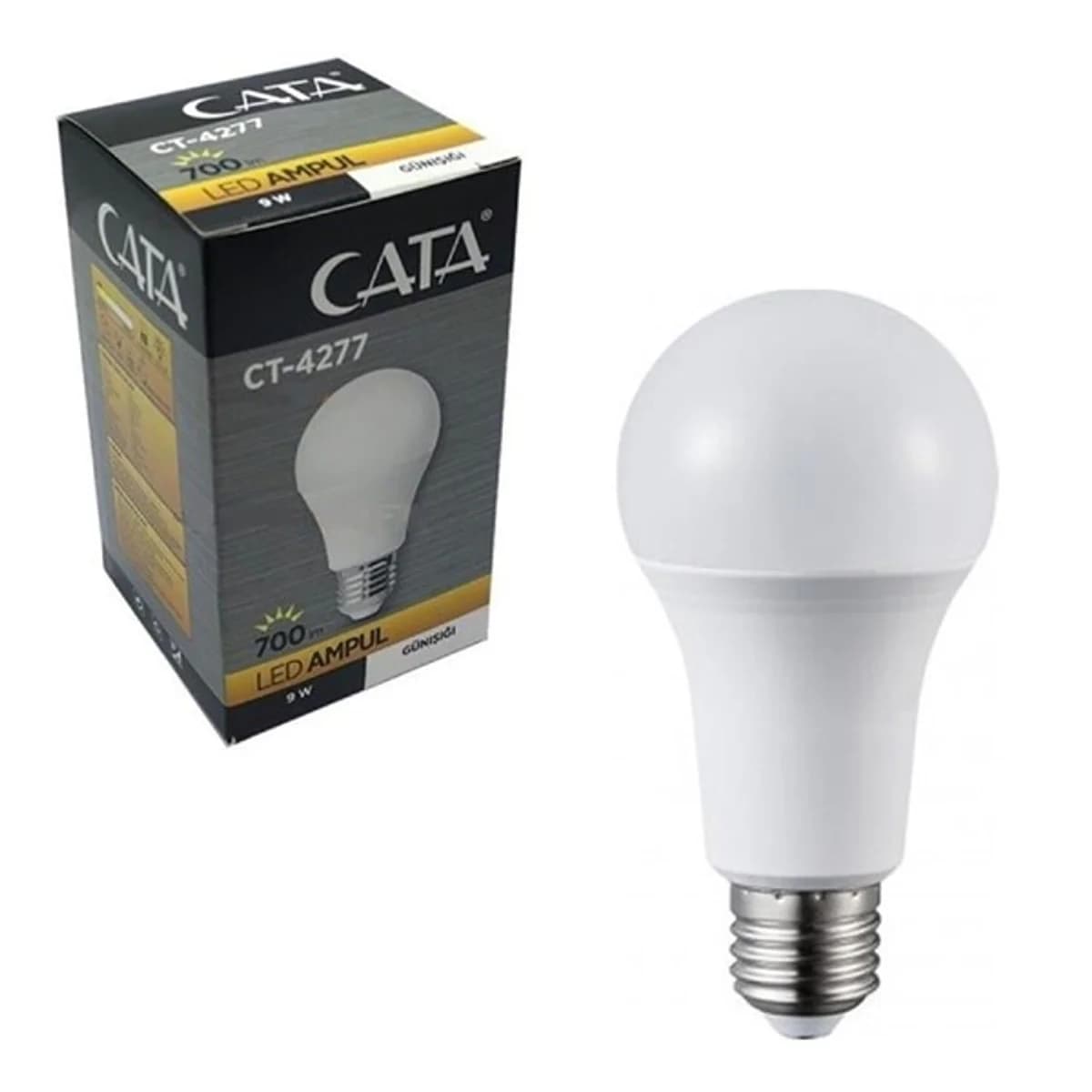CATA 4266 BEYAZ LED AMPUL 60W(9W) 850lm