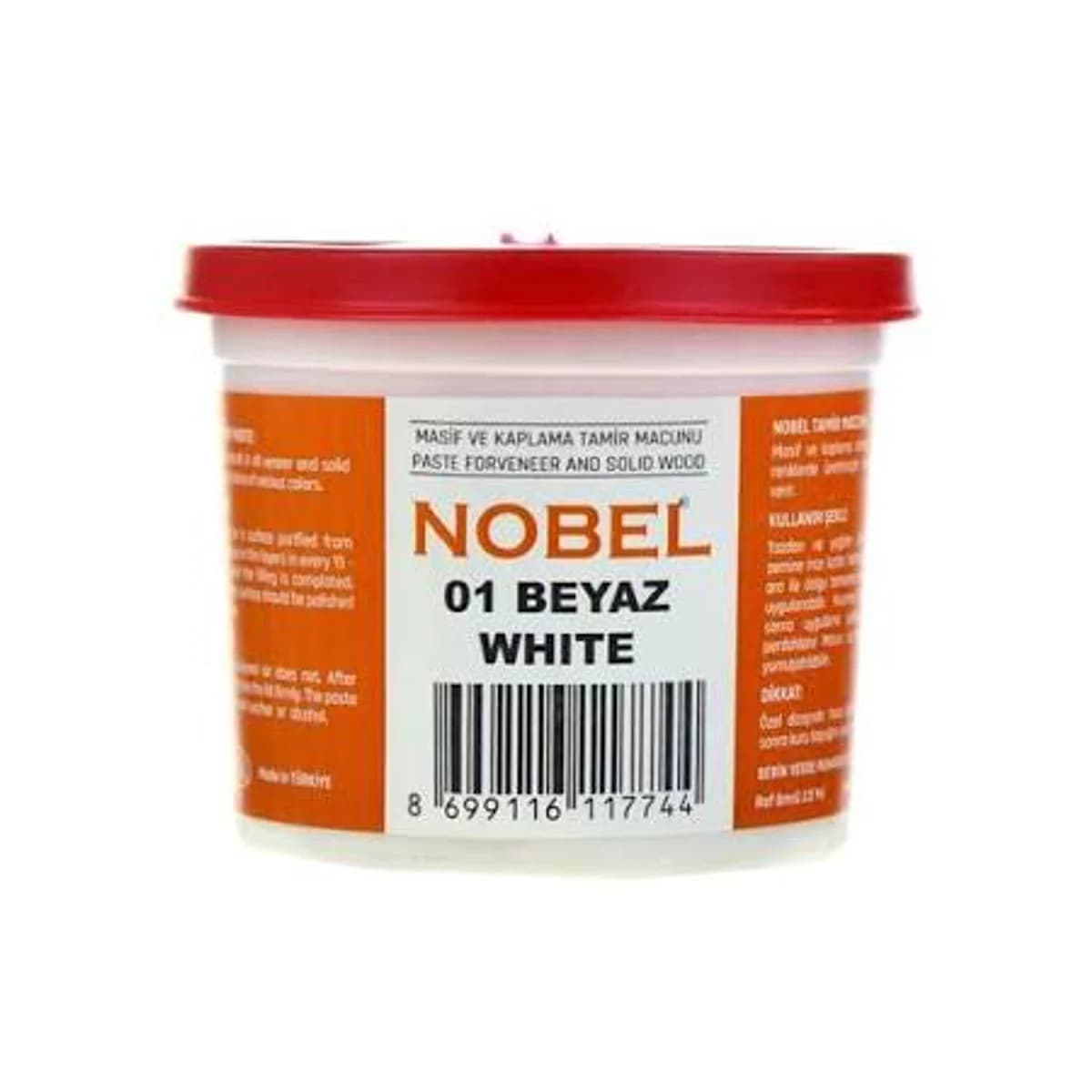 NOBEL AHŞAP TAMİR MACUNU BEYAZ